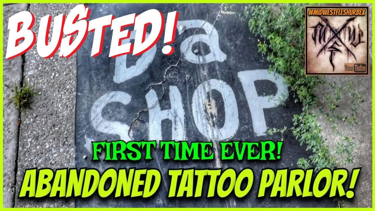 Thought I Found an Abandoned Tattoo Shop!