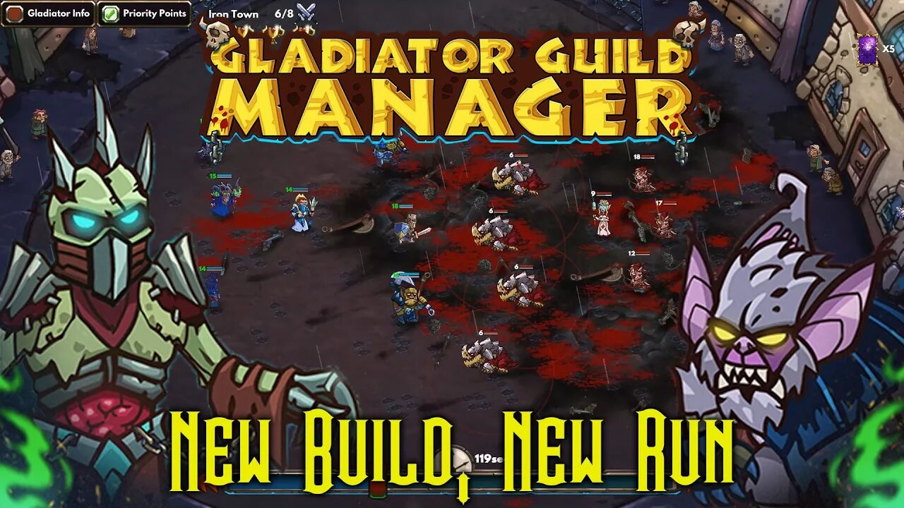 Gladiator Guild Manager - New Build, New Year, New Run! (Fantasy Strategy Game)