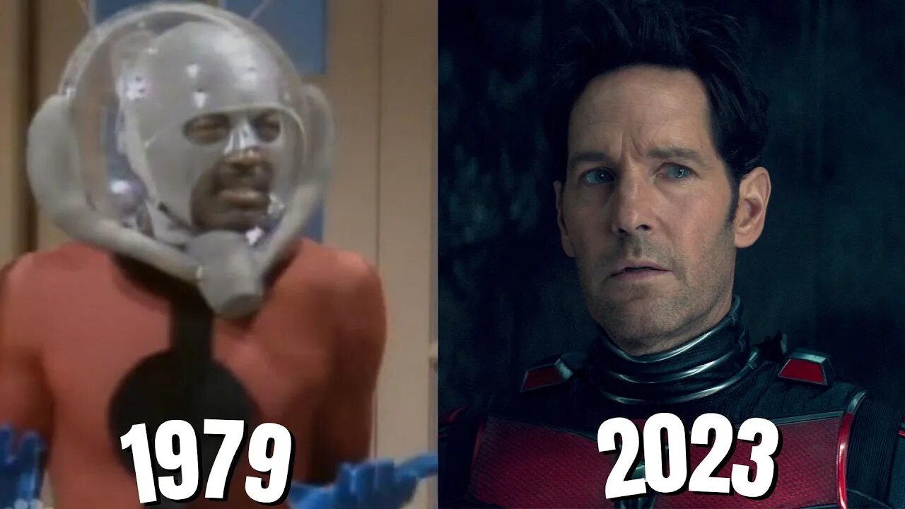 Evolution Of Ant-Man In Movies & Tv in 2 Minutes 1979 to 2023