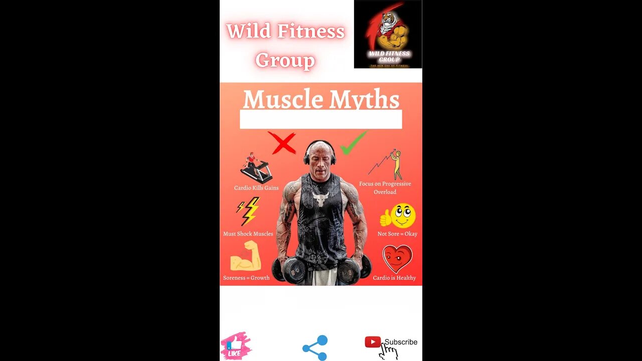 🔥Muscle myths🔥#fitness🔥#wildfitnessgroup🔥#shorts🔥