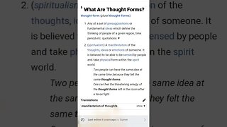 How to Use Thought forms #spiritual
