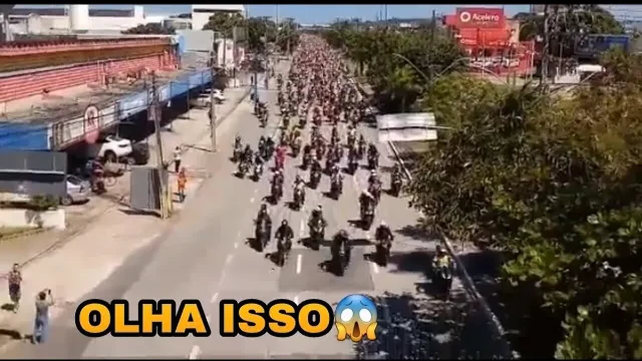 Bolsonaro na Motociata em Recife Pernambuco