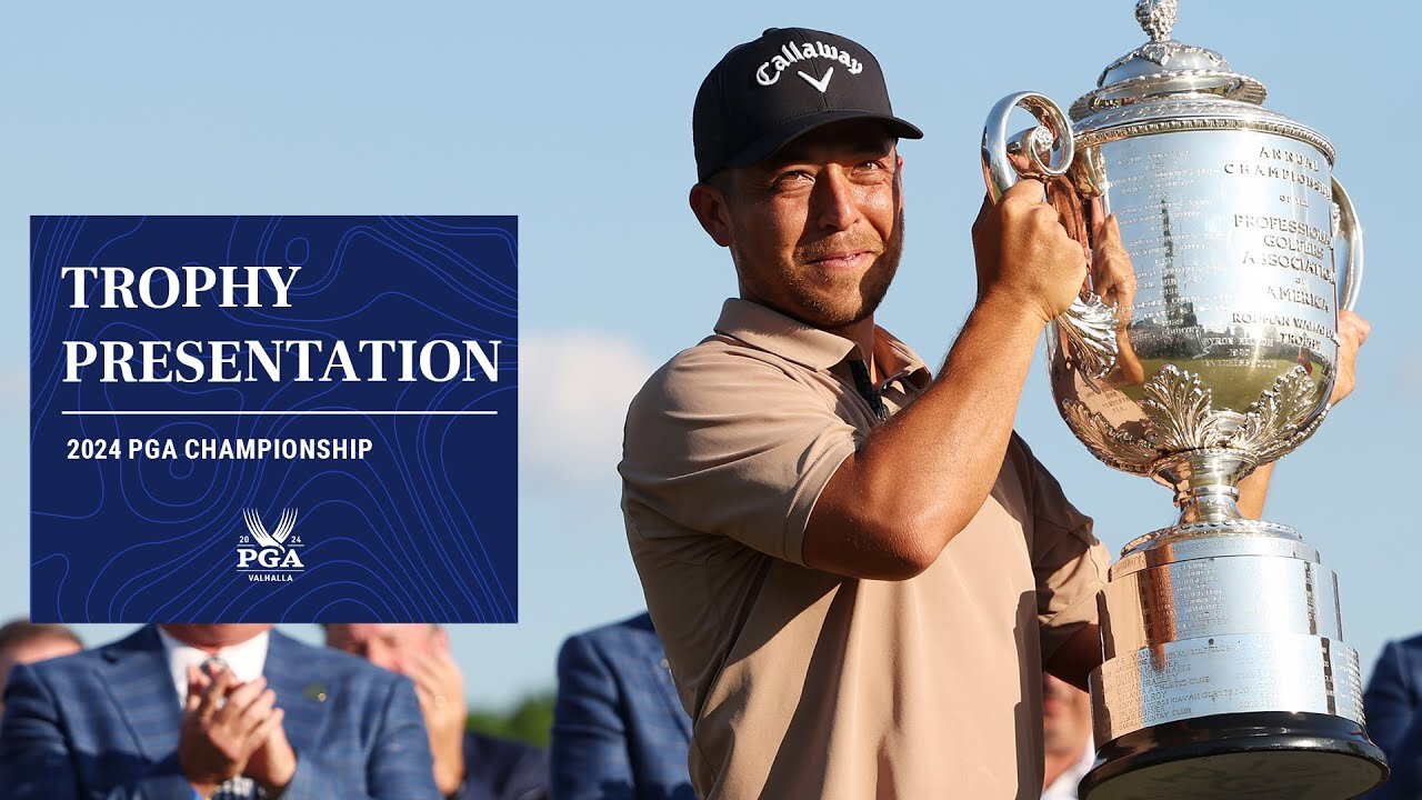 PGA Championship Trophy Presentation | 2024