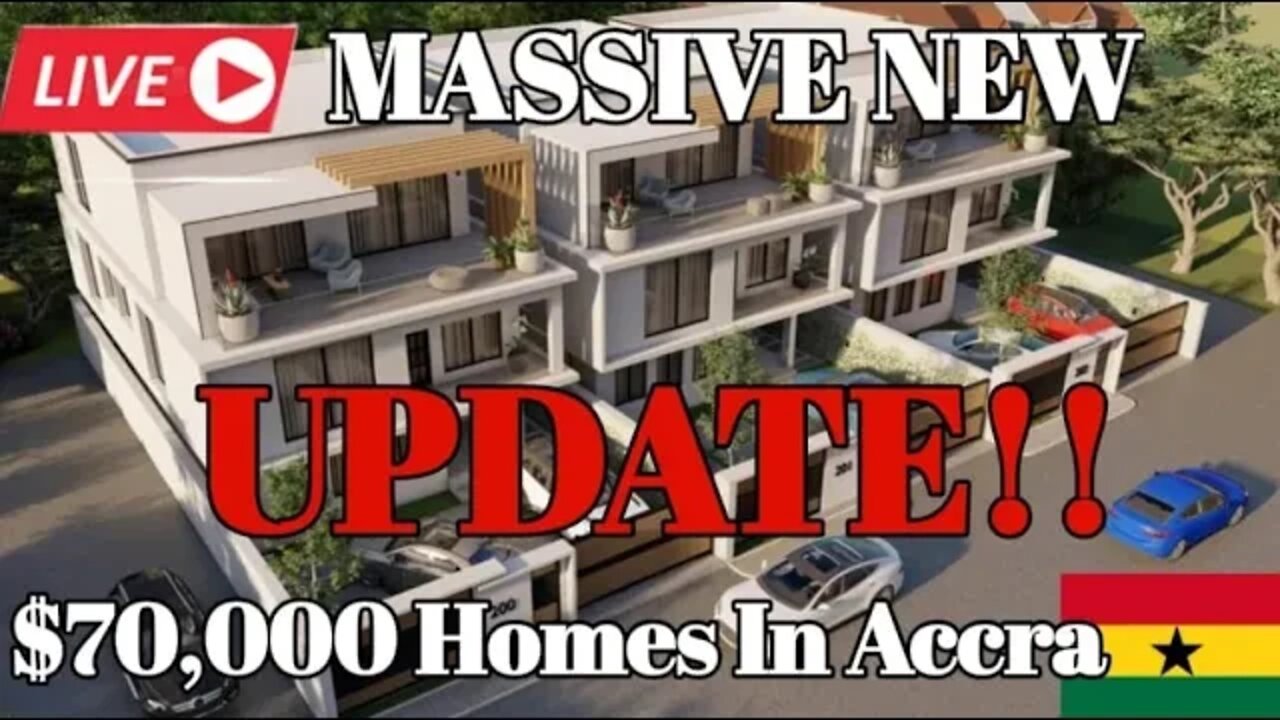 Massive New Update on our $70,000 Homes In Accra