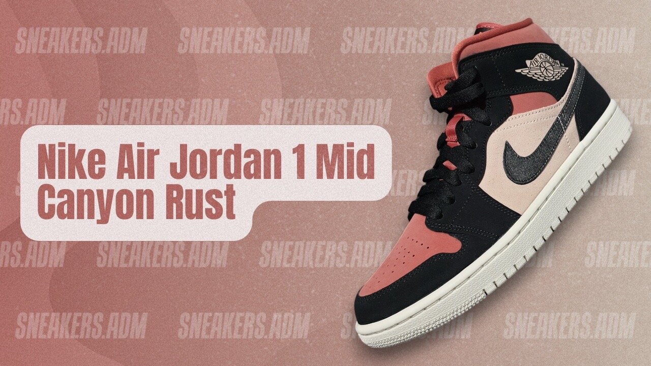 Nike Air Jordan 1 Mid Canyon Rust (W) - BQ6472-202 - @SneakersADM