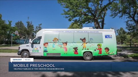 Mobile preschool helping two Denver neighborhoods