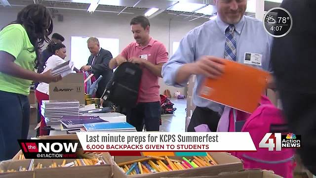 Last minute preps underway for KCPS Summerfest