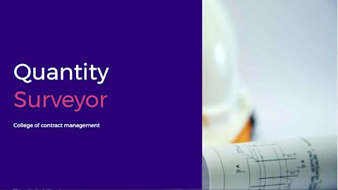 Quantity Surveyor 3