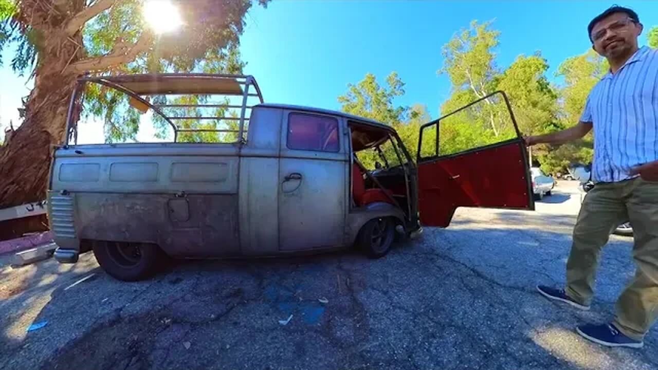 1959 VW Double Cab Truck - Griffith Park Cars & Coffee - Los Angeles, California #carshow