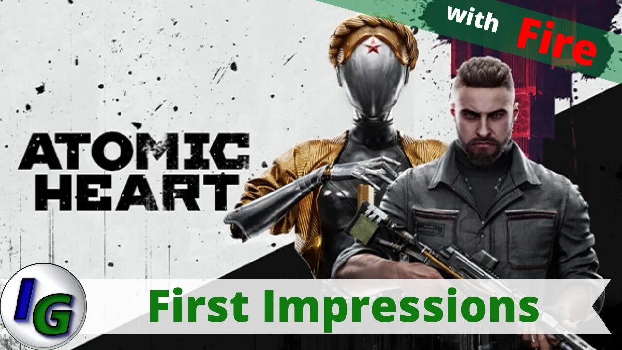 Atomic Heart First Impression Gameplay on Xbox Game Pass with Fire