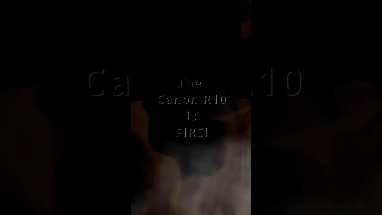 FUN Davinci Effects; Fire, Smoke, Canon R10, Wild Horses, Black and White