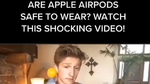 STOP using AirPods and Smart Watches..... they are frying you and damaging your DNA..... 🧬