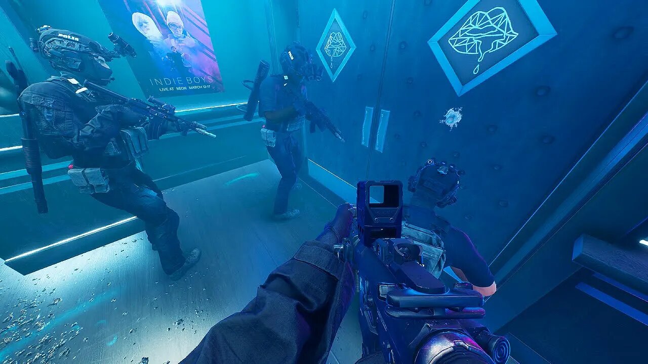 Neon Nightclub | Mission Complete | Ready Or Not