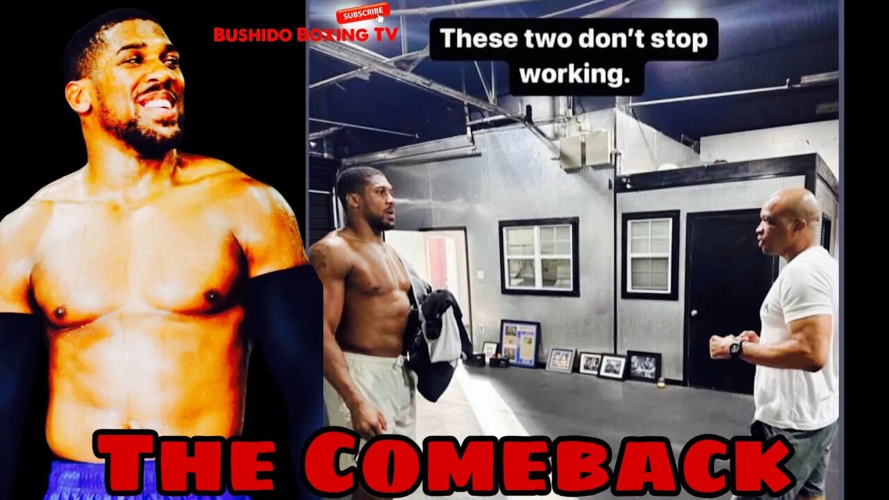 Can Errol Spence Coach Derrick James Bring Anthony Joshua Back To The Top?