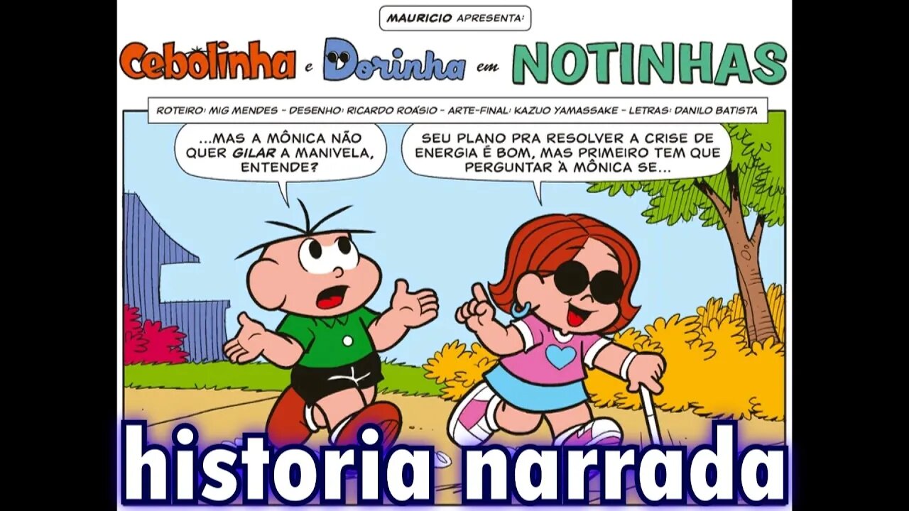 Cebolinha&Dorinha em-Notinhas | Gibis do Rapha