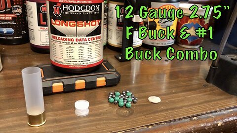 12 Gauge 2.75” F Buck & #1 Buck Combo