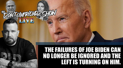 Don't Unfriend Me Show Live: Joe Biden is sinking fast... and nobody can jump ship fast enough.