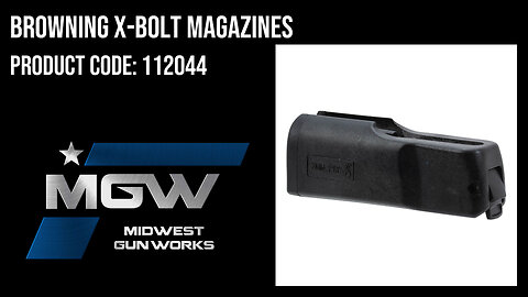 Browning X-Bolt Magazines - 112044