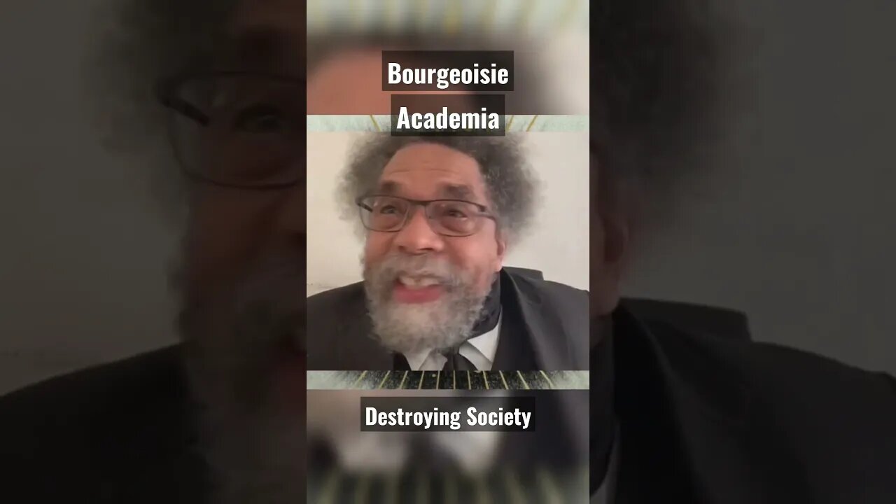 Russell Brand - Dr. Cornel West - Get OFF Crack Pick - Bourgeoisie Academia Echo Chambers