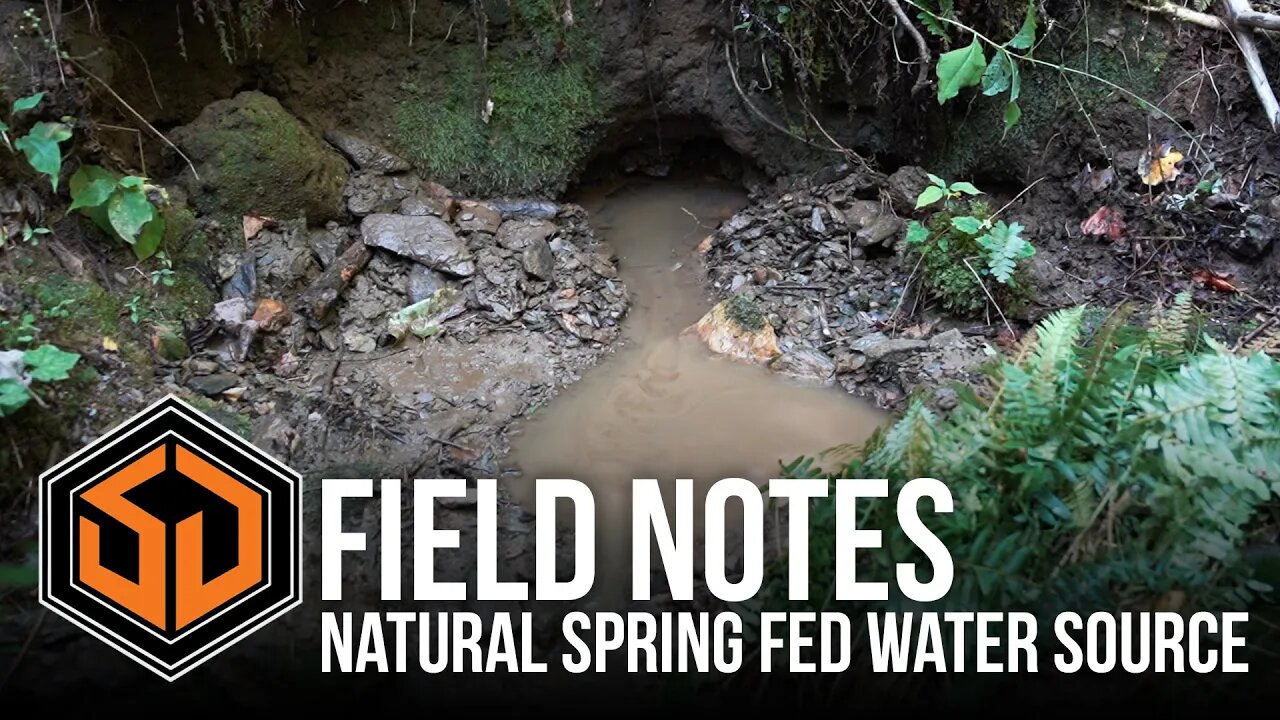 Natural Spring Fed Water Source - SD Field Notes