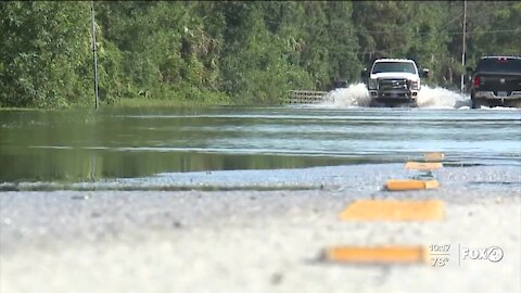 North Port floods after Hurricane Elsa