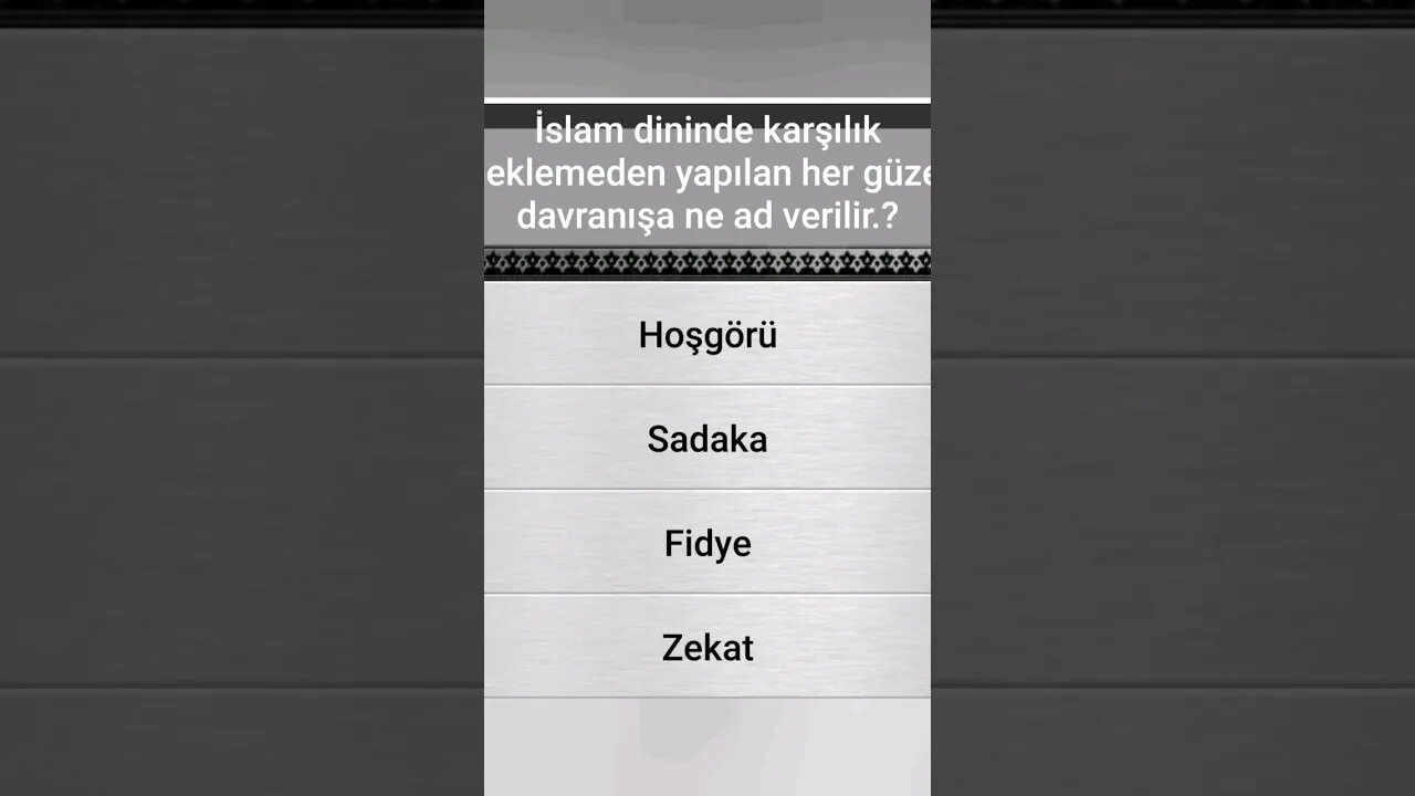 #yarışma #bilgi İSLÂMÎ BİLGİ YARIŞMASI