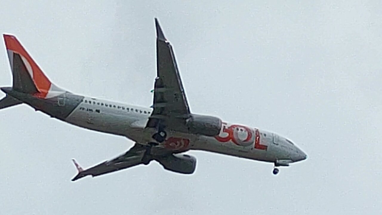 Boeing 737 MAX 8 PR-XML coming from Brasília to Fortaleza