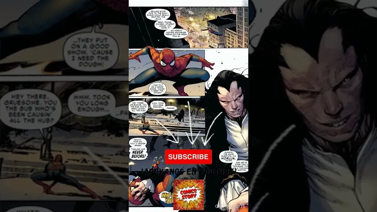 Spider-Man Vive en la Luna #shorts Tierra-449