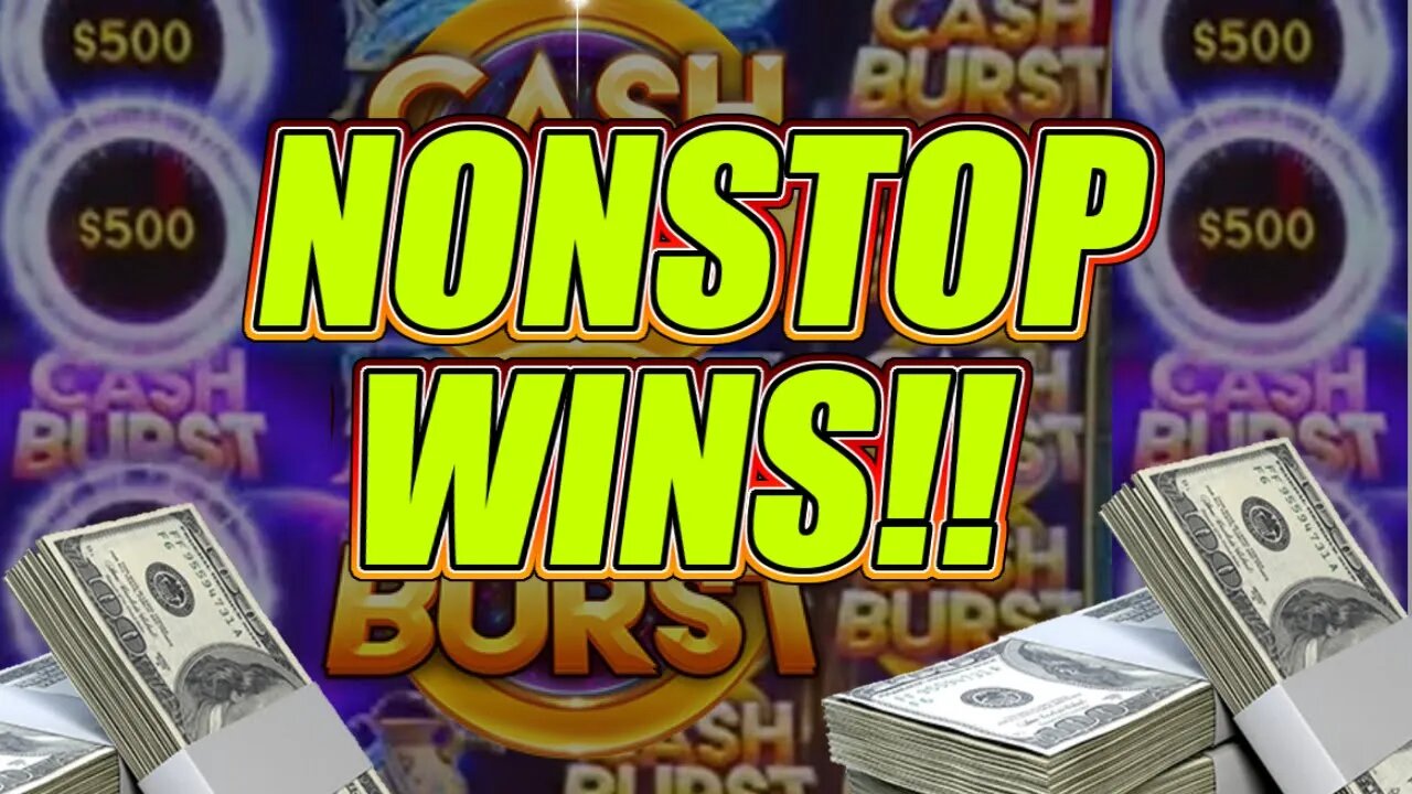 High Limit Cash Burst Slots: I Just Can't Stop Winning!