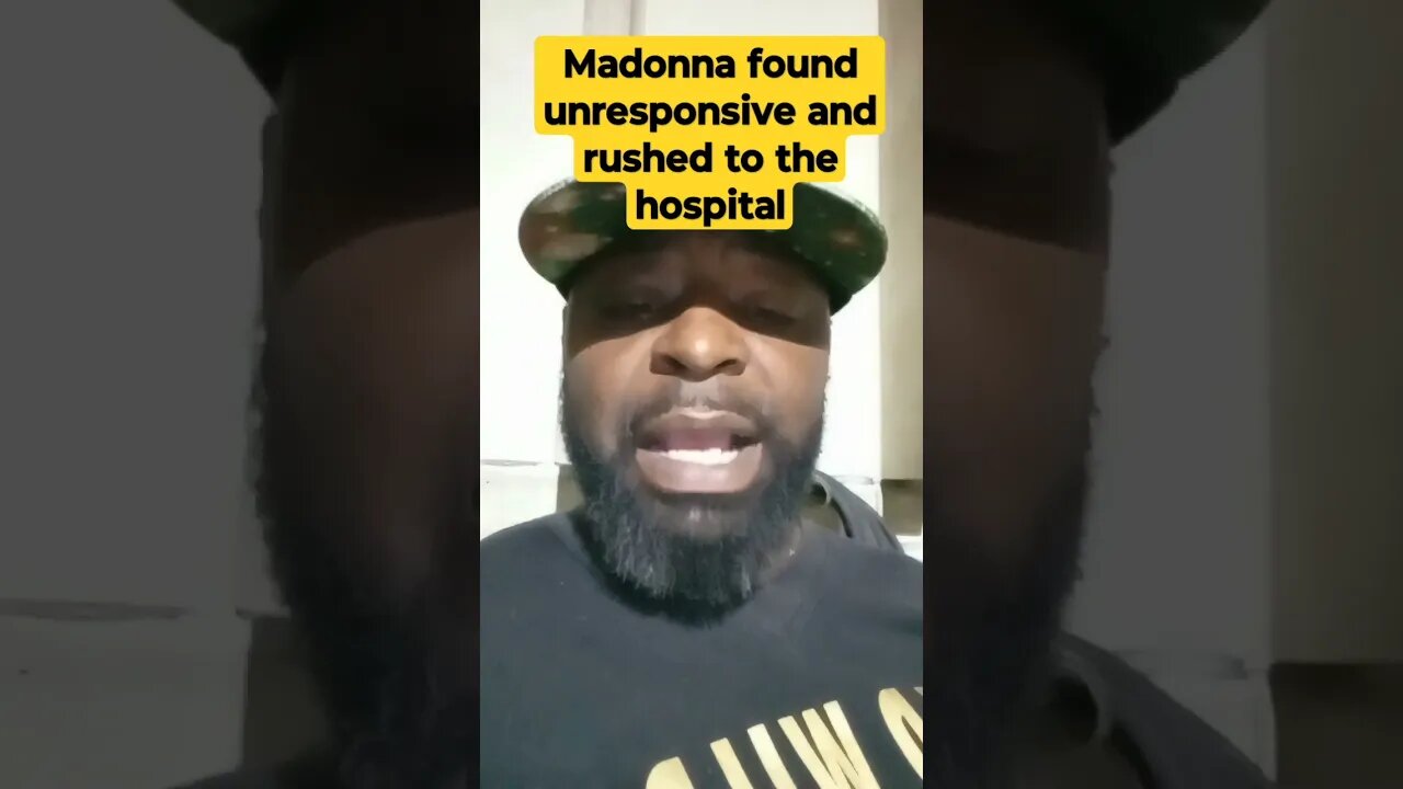 Madonna found unresponsive and rushed to the hospital #lofrmdago #chicago