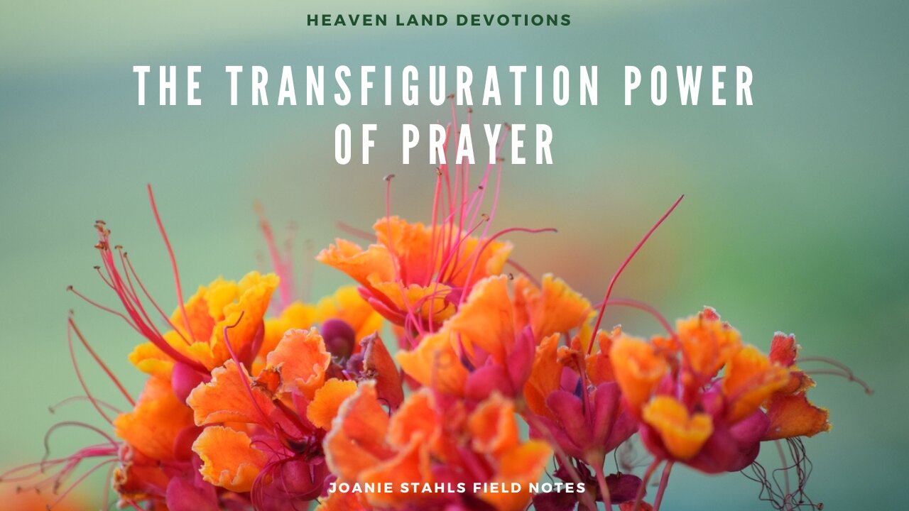 Heaven Land Devotions - The Transfiguration Power of Prayer