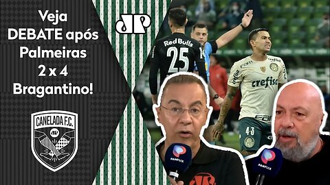 "O Palmeiras LEVOU 4 do Bragantino? LEVOU! Mas FICOU CLARO que..." Veja DEBATE!