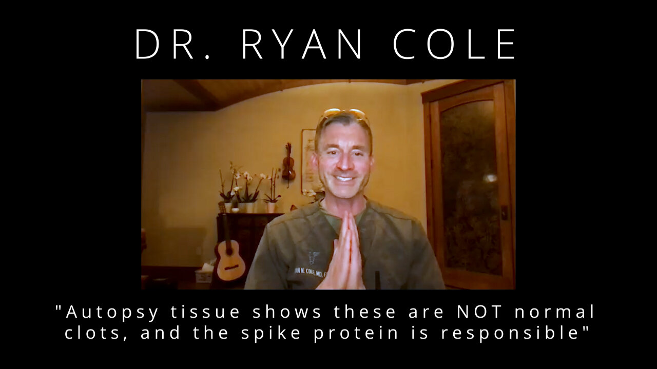Autopsy tissue shows these are NOT normal clots, and the spike protein is responsible
