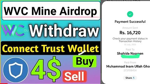 wvc mine airdrop working details, #claim wvcoin airdrop,wvc mine new airdrop daily 10$