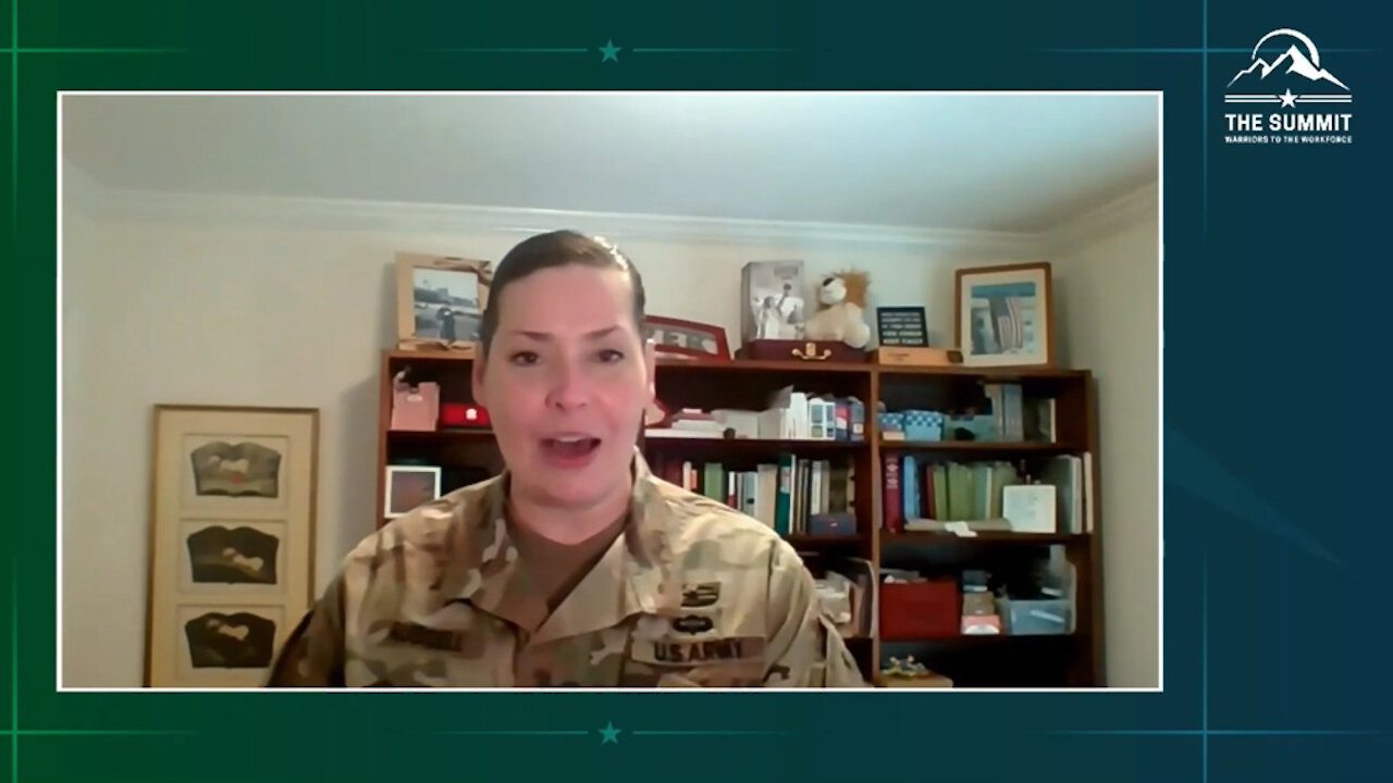 Importance of Mentorship During Military Transition - MAJ Jenna Russell - 17 September 2020