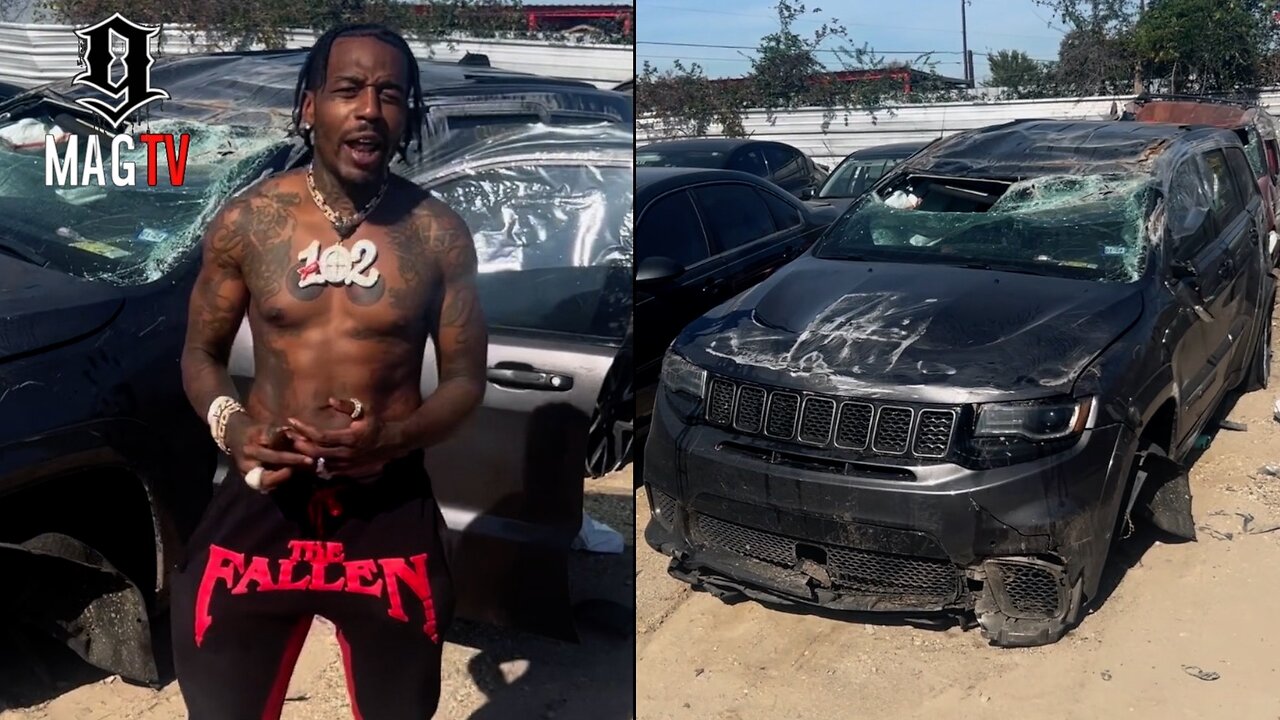 Sauce Walka Is Released From Custody After Flipping His Jeep 4 Times During High Speed Chase! 😱