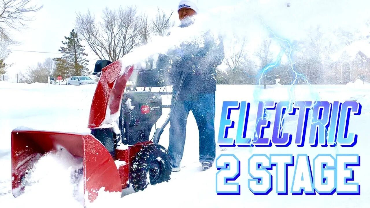 Toro 60V Electric Power Max 2-Stage Snowblower Review