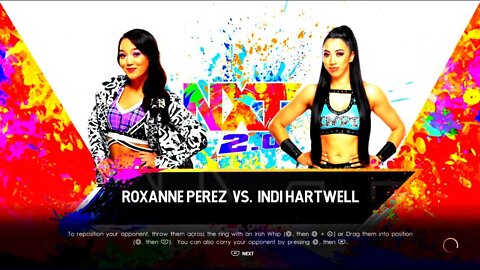 NXT Roxanne Perez vs Indi Hartwell