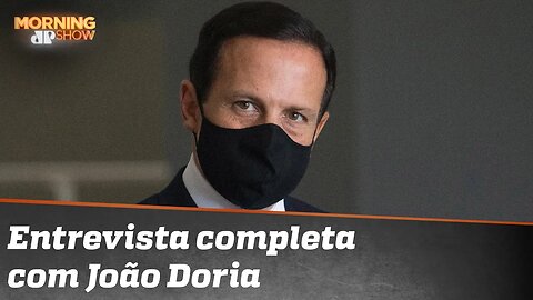 Assista à íntegra da entrevista com João Doria