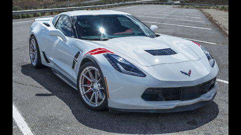 C7 Corvette drive in central Oregon