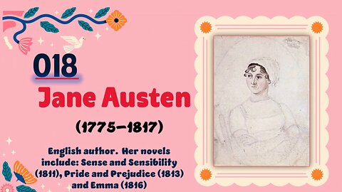 Jane Austen (1775–1817)| TOP 150 Women That CHANGED THE WORLD | Short Biography