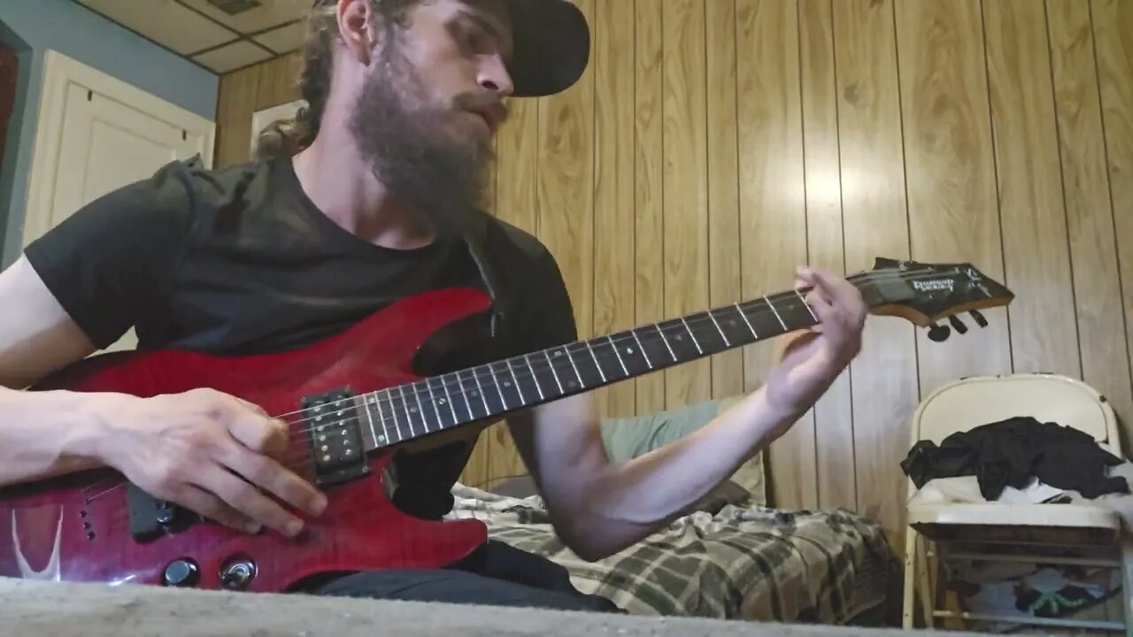 Tornado of Souls guitar solo (rough outtake)