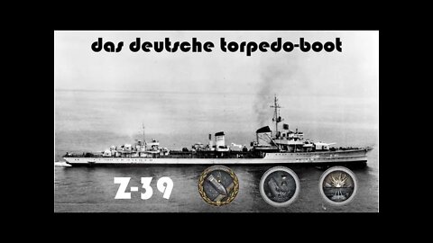 das deutsche torpedo-boot: Z-39 (World of Warships Legends)