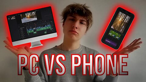 PC vs PHONE Edit Challenge! [4K]