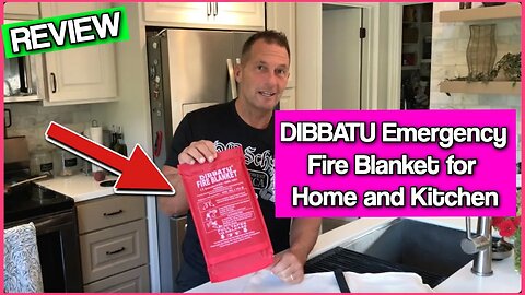 DIBBATU Emergency Fire Blanket for Home and Kitchen