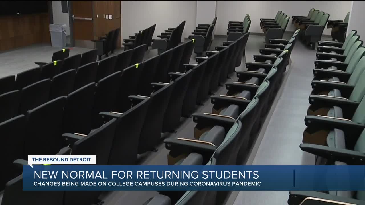 The Rebound Detroit: What a college classroom may look like during the COVID-19 pandemic