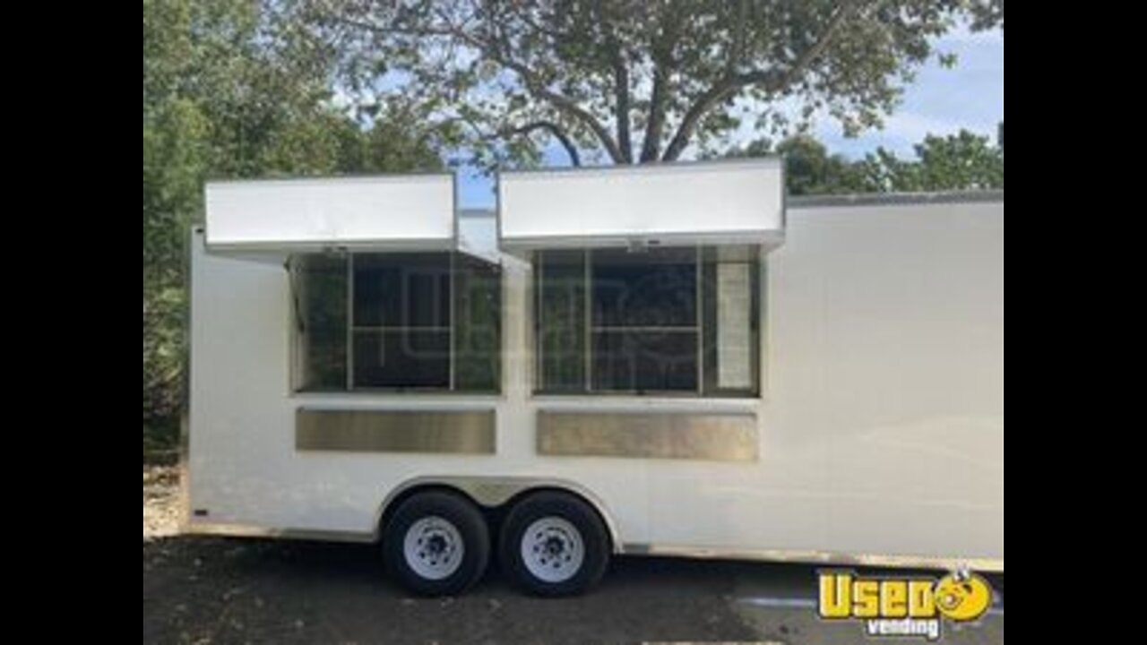 2019 8.5' x 22' Concession Nation Kitchen Food Trailer for Sale in California