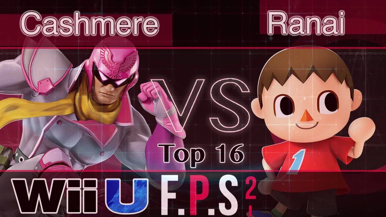 Cashmere (C. Falcon) vs. Ranai (Villager) - Wii U Top 16 - FPS2