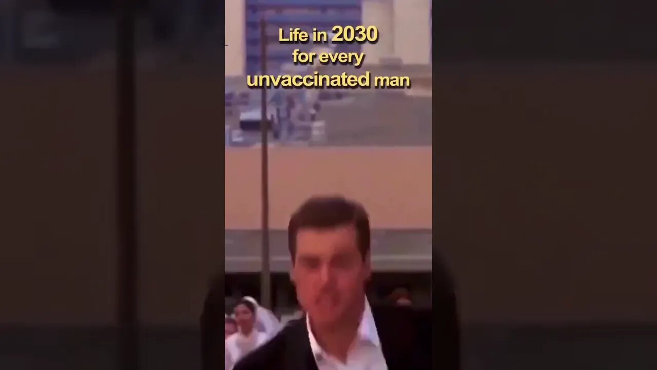 Life in 2030 for every unvaccinated man 🤣