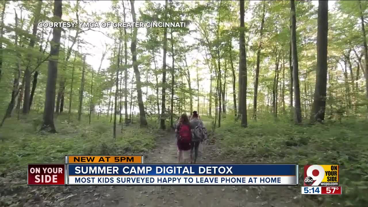 Summer camp gives plugged-in kids a 'digital detox' — and they love it